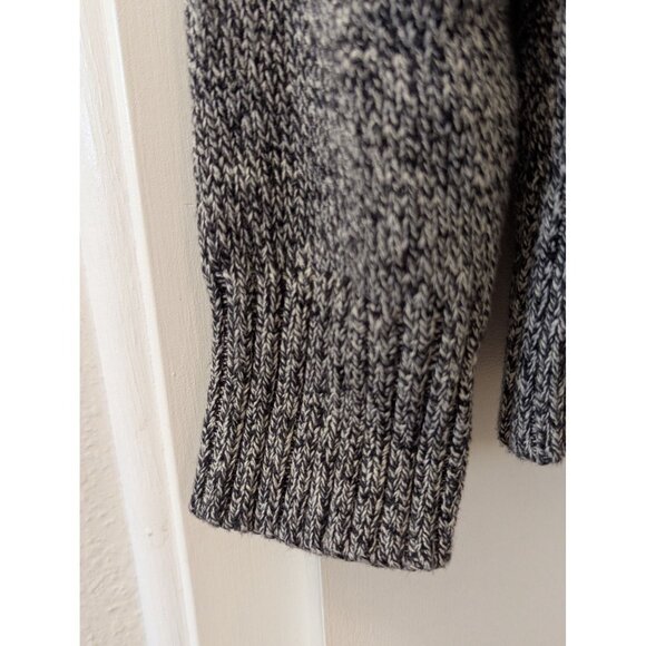 Mens Projek Raw Gray Knit Full-Zip Sweater With Pockets Durable & Stylish G/L - Picture 3 of 7